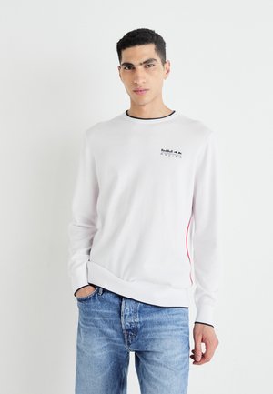 RED BULL RACING COTTON CREW NECK KNIT - Pulover - white