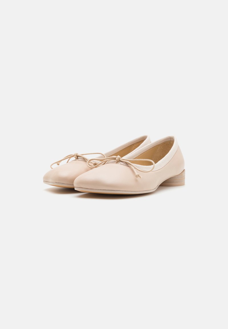 Ballerines Femme En Cuir Havane – Marque MAISON MARGEILA Paris – Pointure 38 – Élégantes Et Confortables
