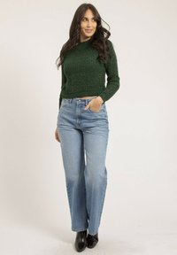 Dona x Lisa COL MONTANT KAMPALA - Pullover - vert foret