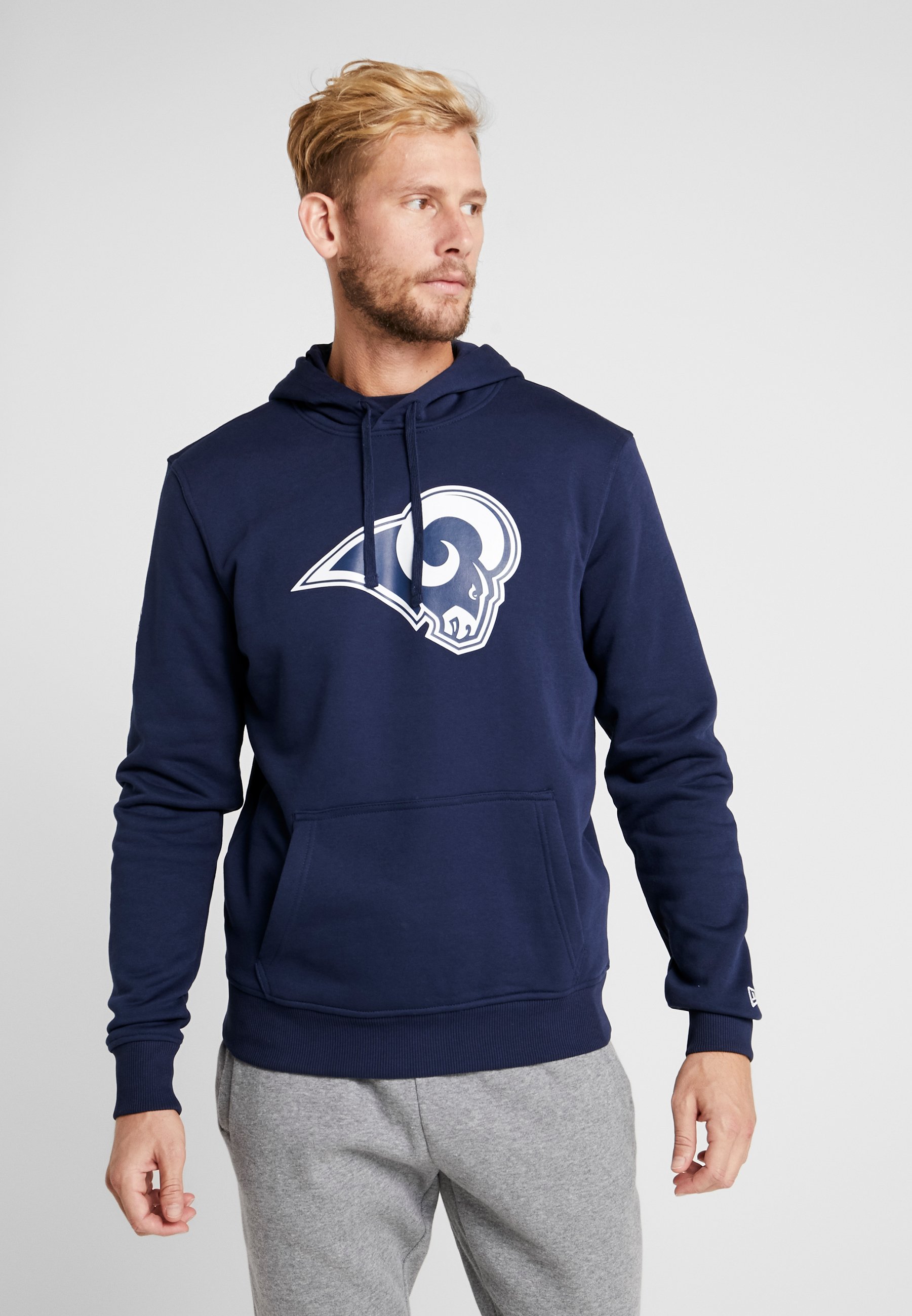 New Era NFL LOS ANGELES RAMS LOGO HOODIE New Era Los Angeles Rams Hoody NFL American Football