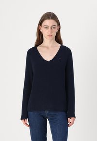 Tommy Hilfiger - Jumper - dark night navy Thumbnail Image 1