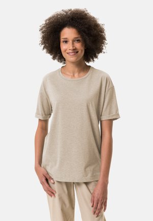 Vaude MINEO STRIPED - T-shirt imprimé - linen