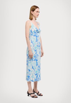 ALIK DRESS - Rochie din jerseu - blue