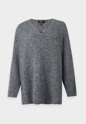 Vero Moda Curve, VMCBERRY - Пуловер - medium grey melange