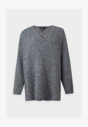 Vero Moda Curve, VMCBERRY - Пуловер - medium grey melange