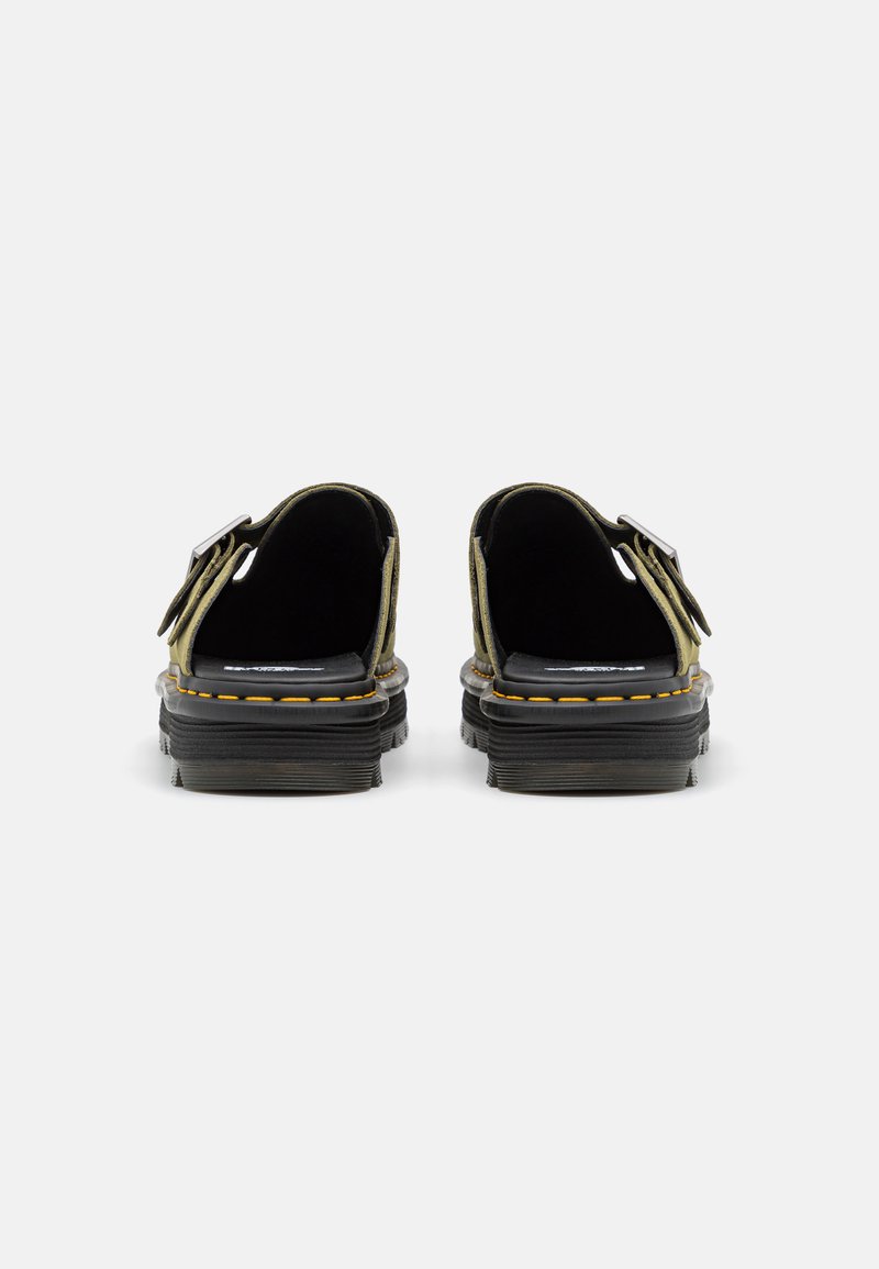 Dr. Martens ZEB ZAG UNISEX - Mules - muted olive/olive 