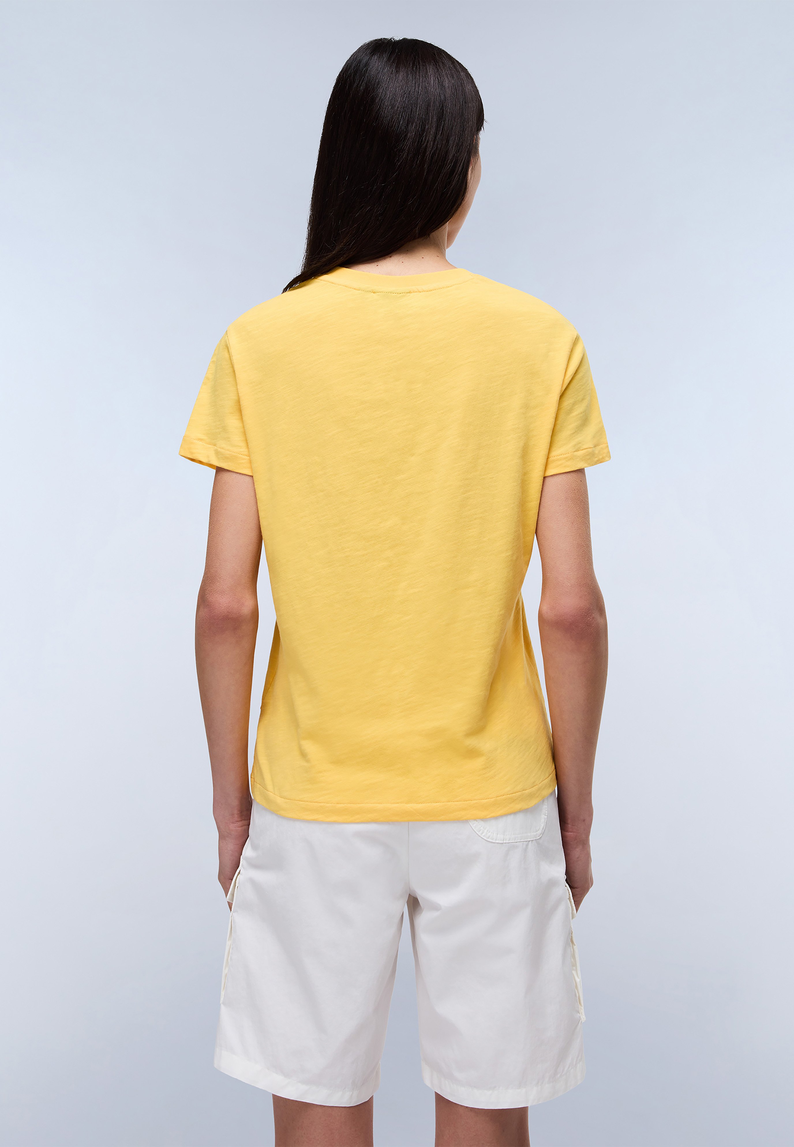 売れ筋商品|||ナパピリ Tシャツ レディース トップス FETE BLACK BEAUTY - Print T-shirt - yellow Napapijri FETE BLACK BEAUTY - T-Shirt print - yellow/gelb