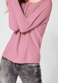 Street One Stickad tröja - light pink