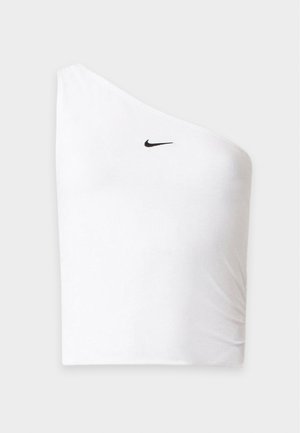 Nike Sportswear, ONE SHOULDER  - Μπλούζα - white/black