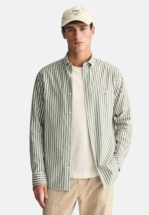 REGULAR FIT DE A RAYAS - Skjorter - pine green