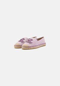 Lauren Ralph Lauren CAMERYN III CANVAS & LEATHER ESPADRILLE - Alpercatas - purple jasper