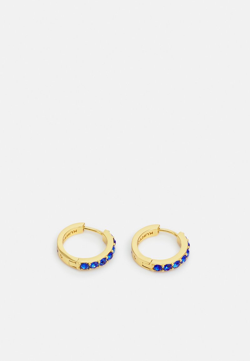 Kurt Geiger London HUGGIE HOOPS - Øredobber - dark blue