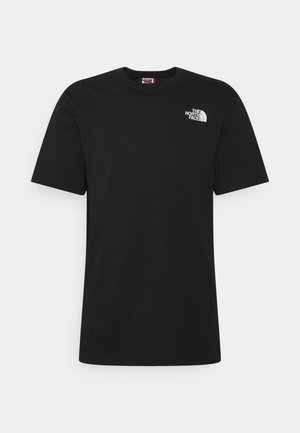 REDBOX TEE - T-shirt con stampa - black/tea green