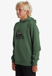 Quiksilver BIG LOGO  - Felpa con cappuccio - frosty spruce