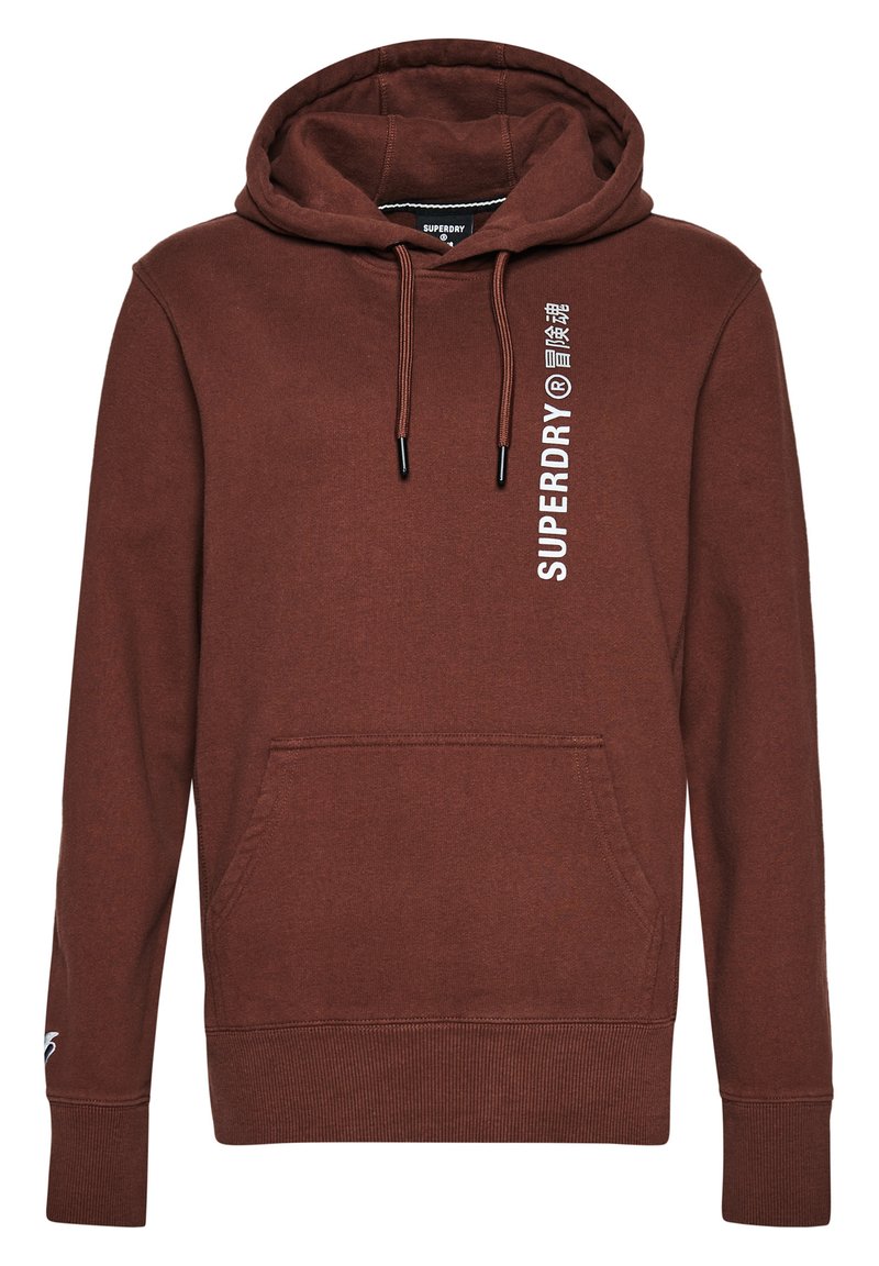 Damen Sweatshirts | Superdry CODE LINEAR LOOSE Kapuzenpullover rock brown/braun - KQ84811 Damen Sweatshirts | Superdry CODE LINEAR LOOSE Kapuzenpullover rock brown/braun - KQ84811