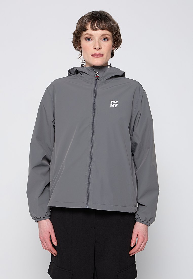 DKNY Lichte jas donkergrijs