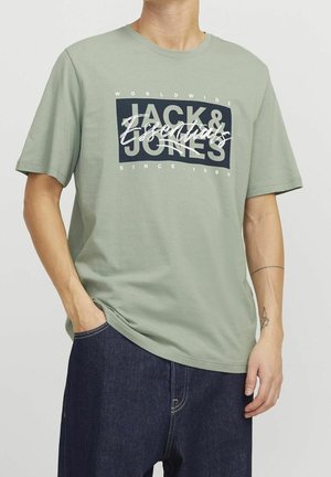 T-shirt con stampa - light green