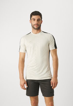 Nike Performance ACADEMY - T-Shirt sport - light orewood brown/black/white