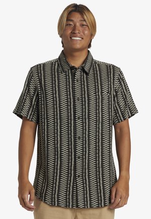 Quiksilver VIBRATIONS SHORT SLEEVE  - Shirt - black