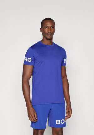 Μπλουζάκι με στάμπα - clematis blue