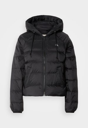 Calvin Klein Jeans LIGHTWEIGHT LOGO PUFFER - Veste d'hiver - black