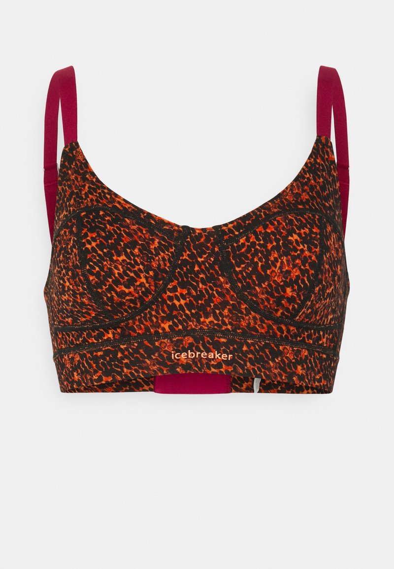 Icebreaker WOMEN QUEENS CLASP BRA Medium support sports bra black