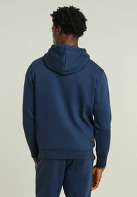 G-STAR PREMIUM CORE - Felpa con cappuccio - dk sea blue
