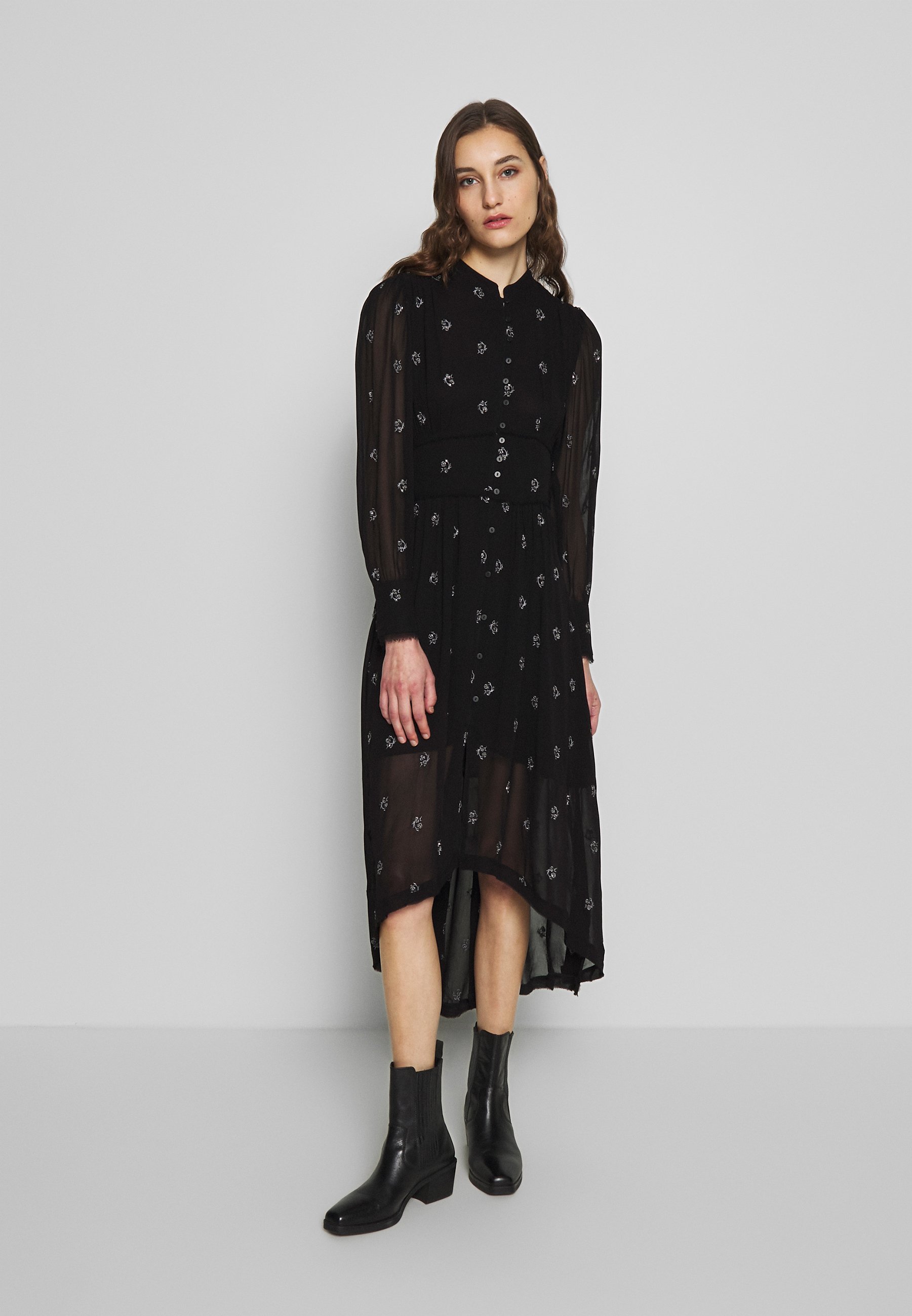 AllSaints LIZA CYLA DRESS Kjole black Zalando.no AllSaints LIZA CYLA DRESS Kjole black Zalando.no