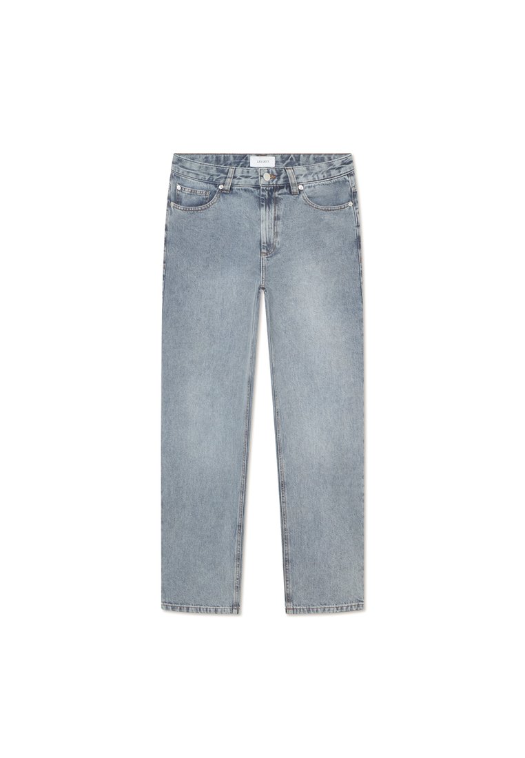 Les Deux Straight leg jeans blauw denim/bluedenim