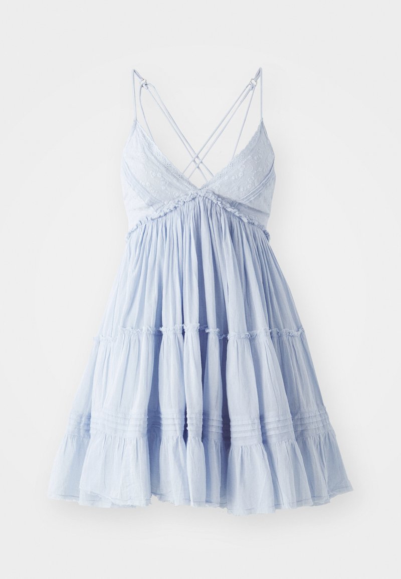BDG Urban Outfitters ARIA MINI DRESS - Day dress - blue - Zalando