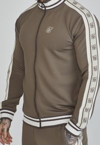 SIKSILK Träningsjacka - brown