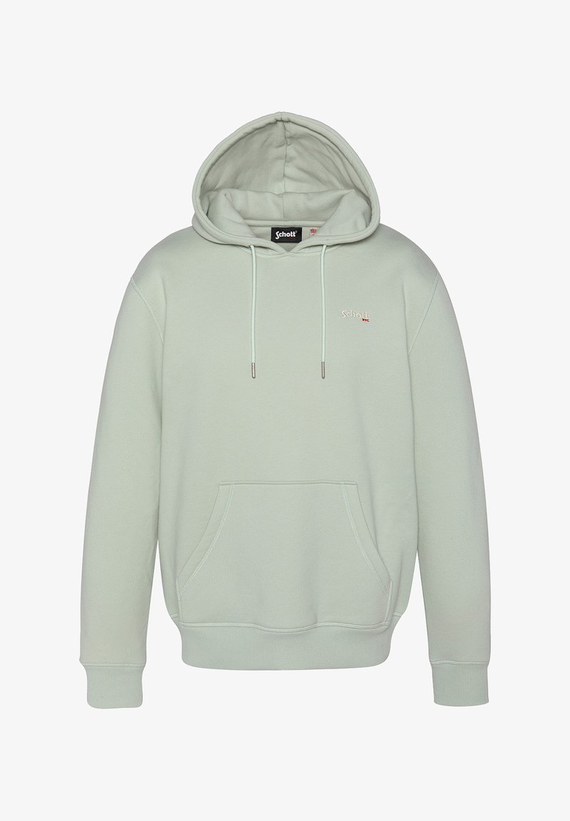 Schott Jersey con capucha - sage pastel