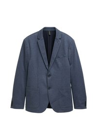 REGULAR FIT - Suknjič - blue pique melange