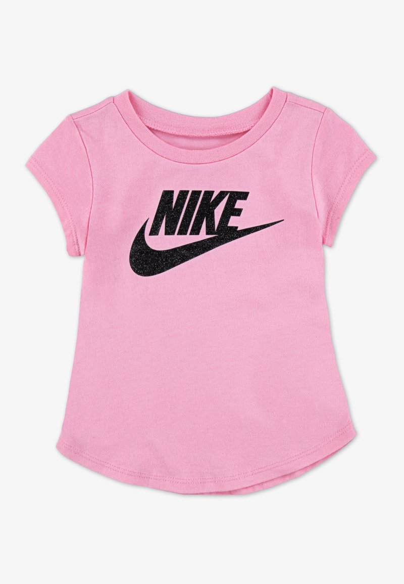 Nike Sportswear FUTURA TEE - Potiskana majica - just pink