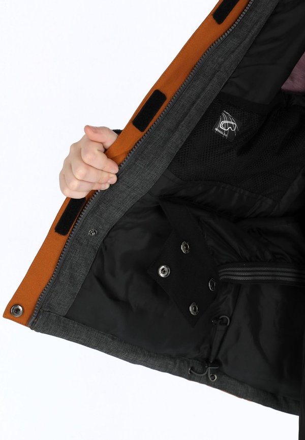 CERVINIA  - Snowboardjacke - sugar almond charcoal melange