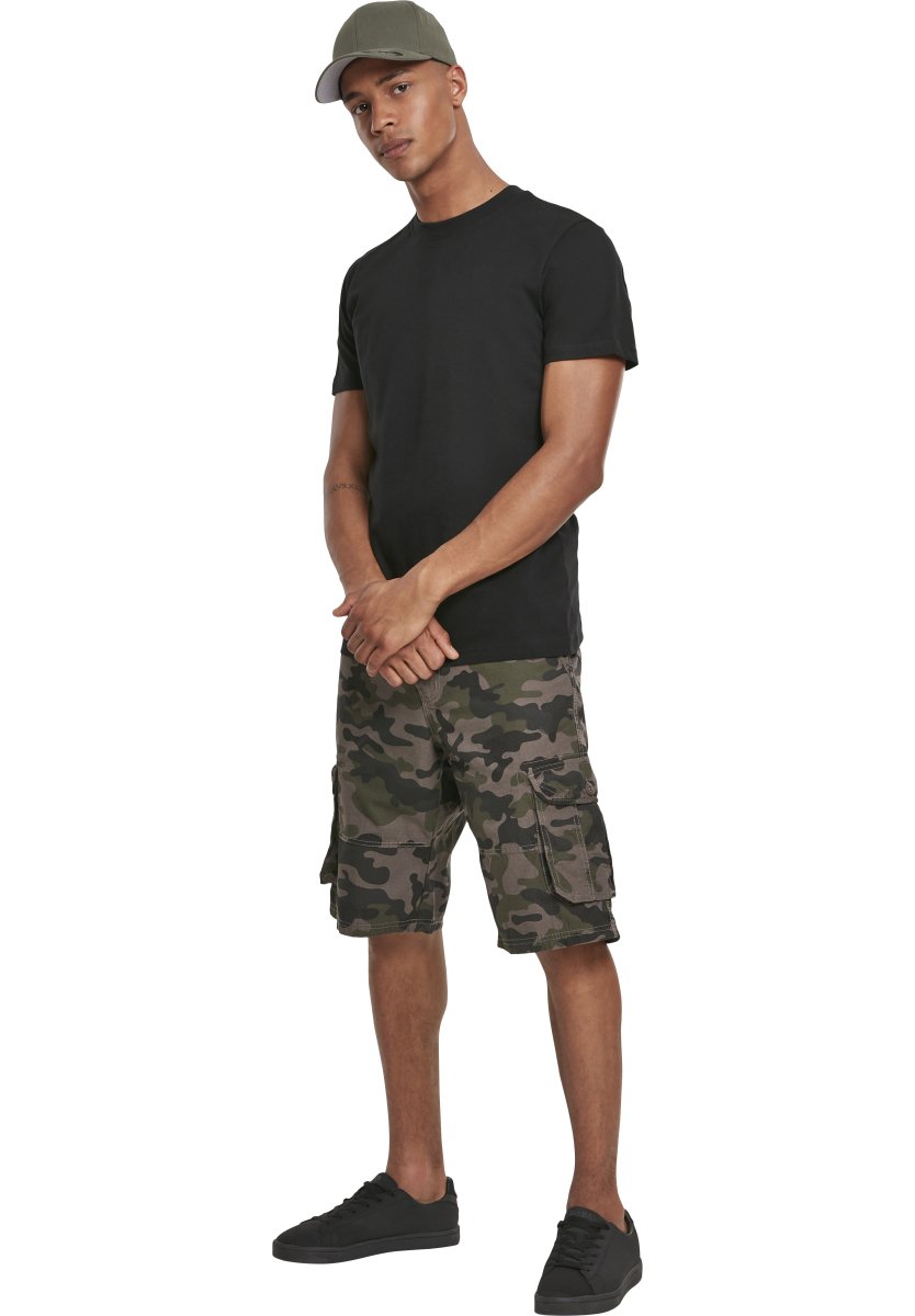 Southpole BELTED CAMO CARGO - Shorts 