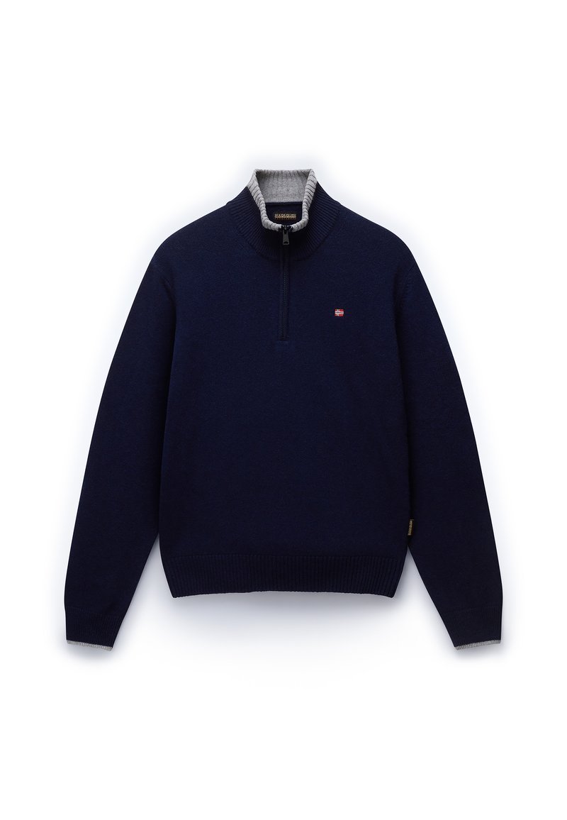 Napapijri DAIN HZ - Jumper - marine/dark blue - Zalando