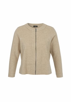 RUNDHALS - Lichte jas - beige