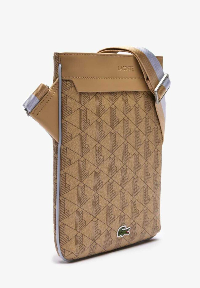 Lacoste Umhängetasche - mono viennois rain drum/beige - Zalando.de 