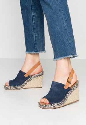 TOMS Korolliset sandaalit - dark blue