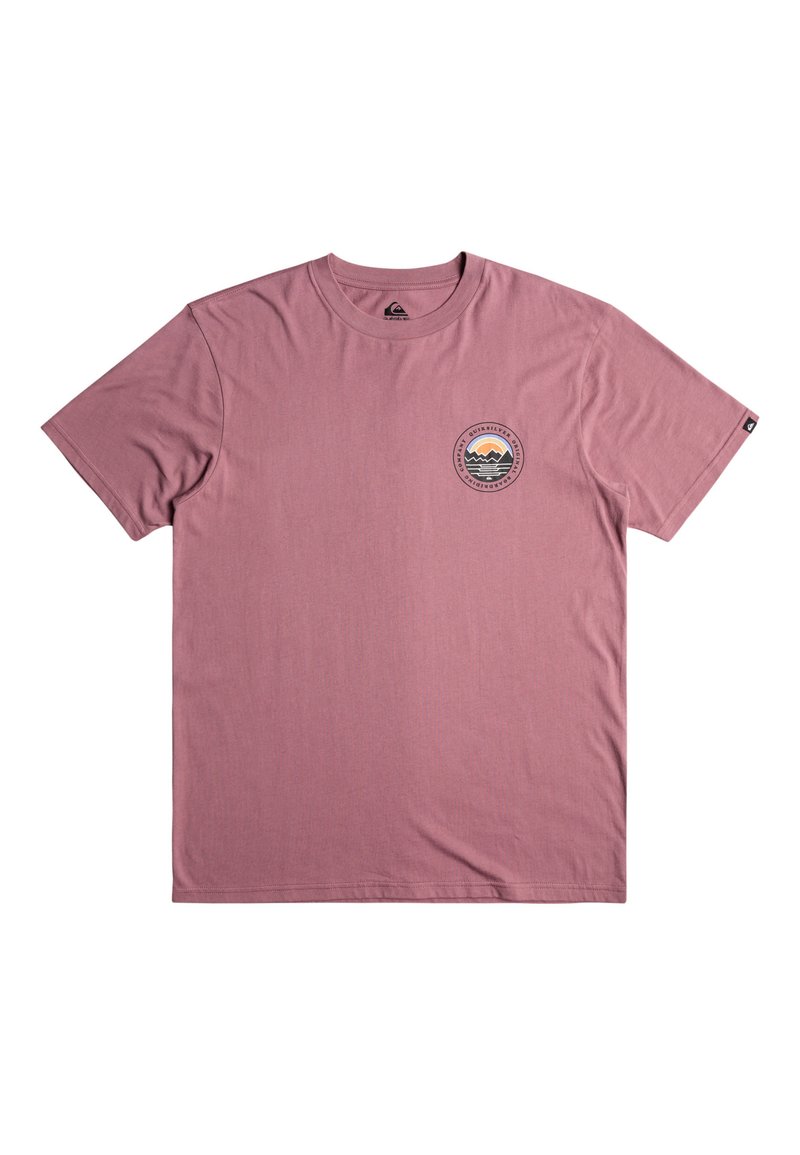 Quiksilver T-shirt print paars