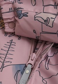 Color Kids COVERALL- ALL OVER - Regnoverall - woodrose
