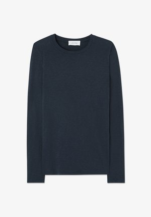 American Vintage HOMME BYSAPICK - Majica z dolgimi rokavi - navy