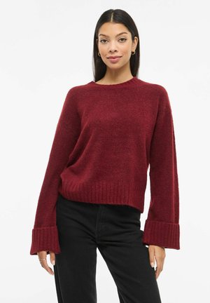 PULLOVER VILUNA RUNDHALS - Striktrøje - winetasting