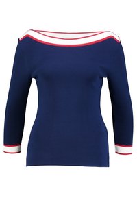 Anna Field Stickad tröja - dark blue