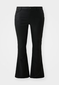 VMCFLASH COATED PANTS - Jeans Bootcut - black
