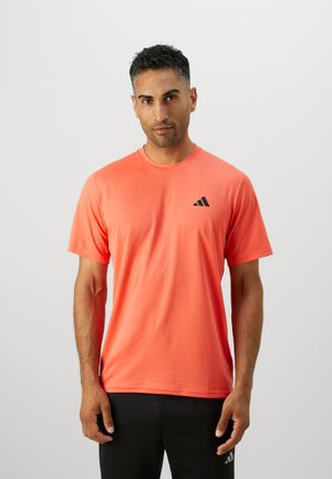 TRAIN ESSENTIALS - Bluză sport - easy coral/black