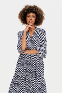 Saint Tropez EDASZ - Rochie de zi - patriot blue graphic print