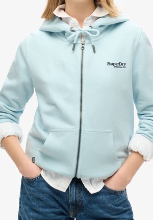 Sweatjakke - light blue