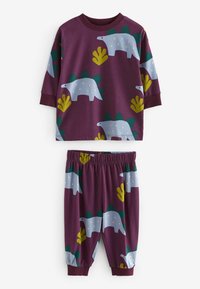 Next 3 PACK REGULAR FIT SET - Pigiama - green  blue  purple dinosaur